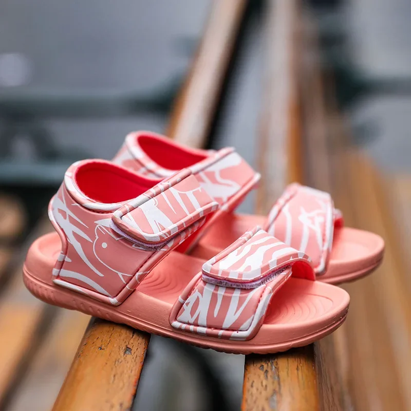 Kids Girls Sandals Summer Non-slip Beach Shoes Open for Children's Sandals Wild Boys Student Children's Shoes kids shoes children sandals kids sandals beach shoes