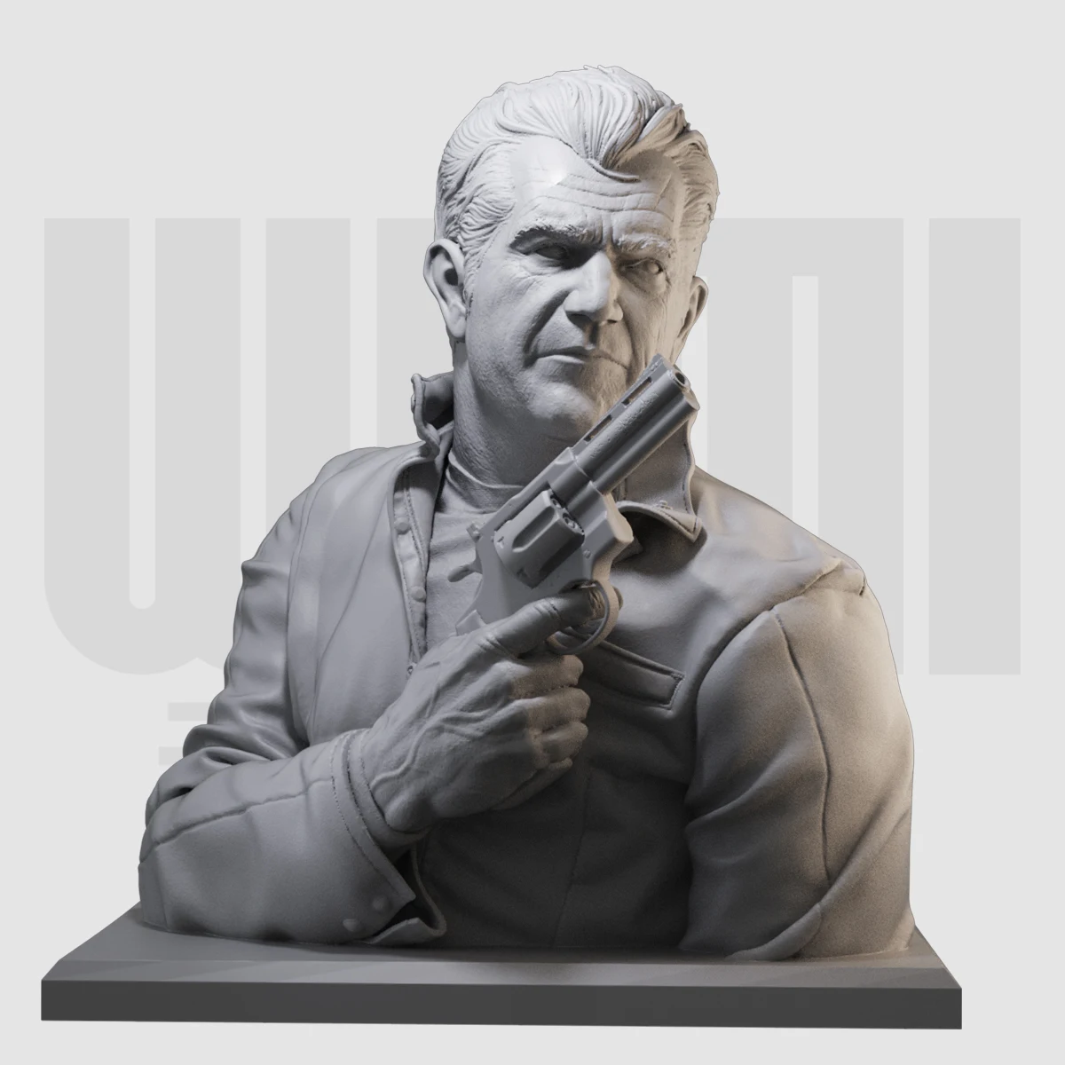 

1/10 bust GK resin white mold figure model