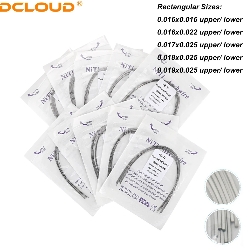 Рисунок 3 - стоматологические термоактивированные арочные провода