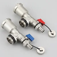 วาล์วระบายอากาศอัตโนมัติขนาด 1 นิ้ว สำหรับท่อร่วมความร้อน สำหรับระบบจ่ายน้ำ พร้อมโครงสร้างที่ทนทาน 5