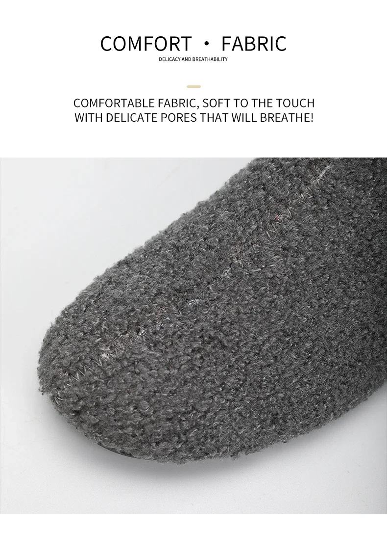 S11bb4ea6bcbb4c0ab87611817e555baaI Warm Lightweight Cotton Slippers for Men Plush Winter Home Loafers