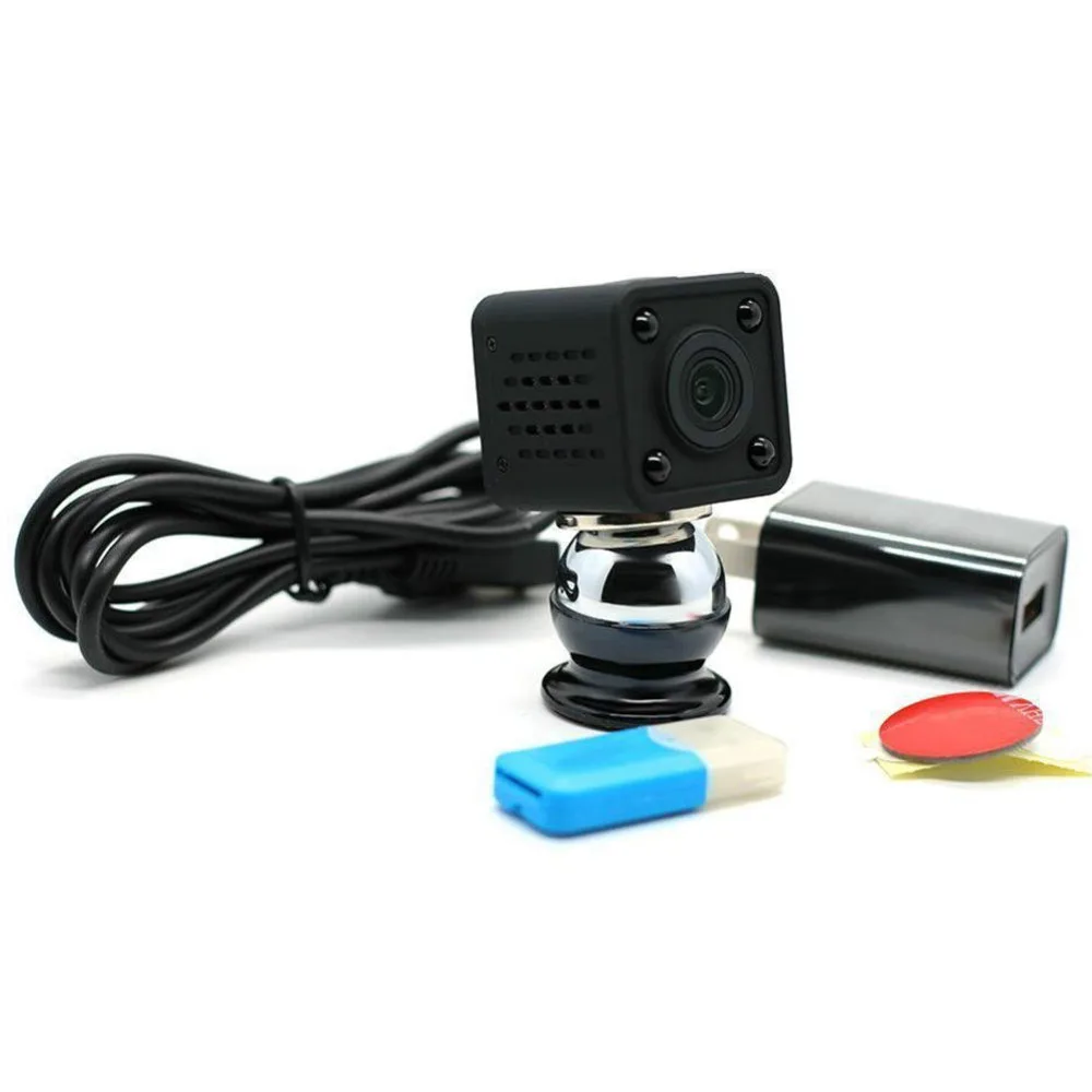 Kamera HD 1080P Mini Sport DV widzenie nocne z wykorzystaniem podczerwieni Monitor