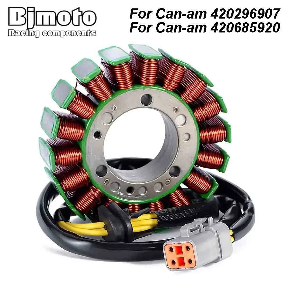 

Motorcycle Stator Coil for Can-am Renegade 570 800 850 1000 800R 1000R Outlander Max 400 450 500 650 XT 420296907 420685920