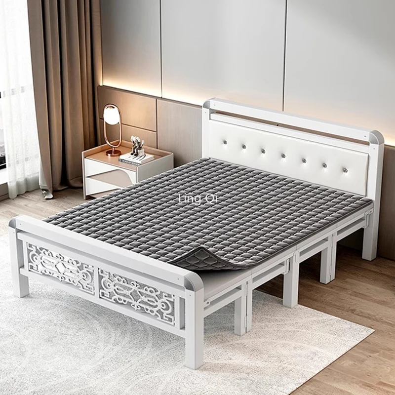 

Modern Folding Children Beds Toddler Kid Free Shipping Minimalist Bed Noon Break Student Single Cama Plegable Bedroom Furniture