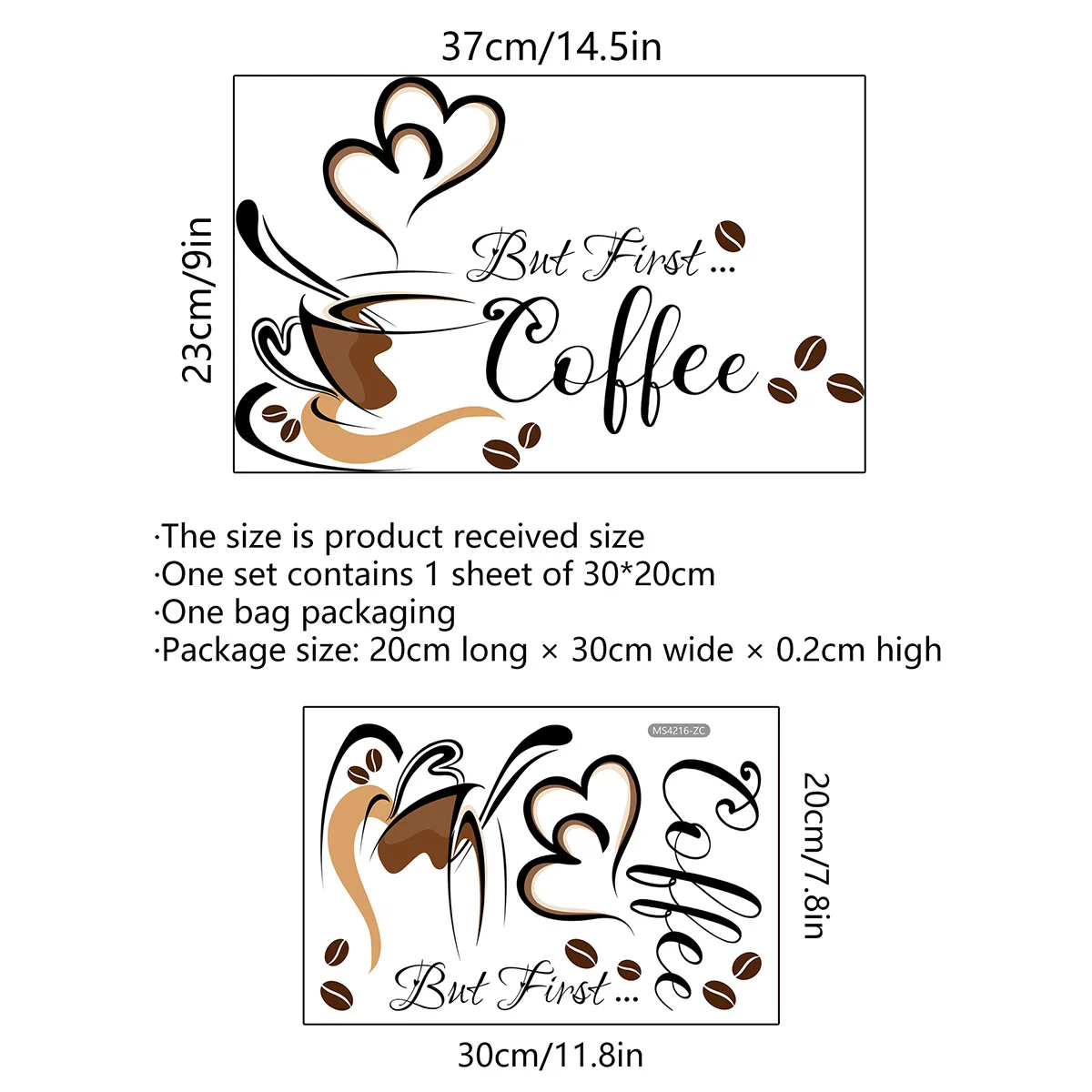 Hot Coffee Cup Vinyl Quote Restaurant Kitchen Removable Wall Stickers Diy Home Decor Wall Art Cafe Time Mural