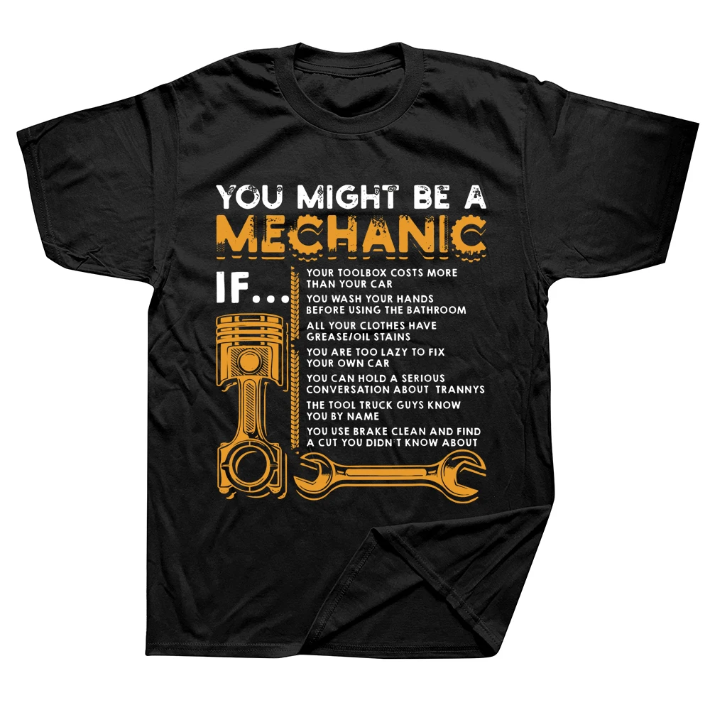 Mens Mechanic Gifts - Funny Mechanic T-Shirt main image 1