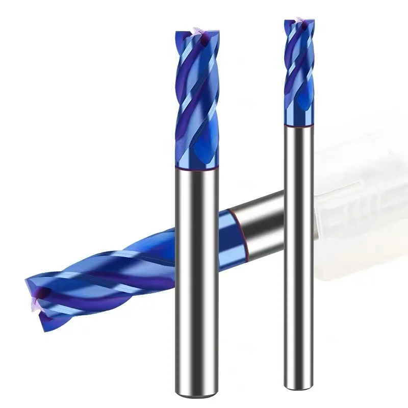 

Milling Cutter Alloy Coating Tungsten Steel Tool Cnc Maching HRC70 End Mill Top Milling Cutter Kit Milling Machine Tools