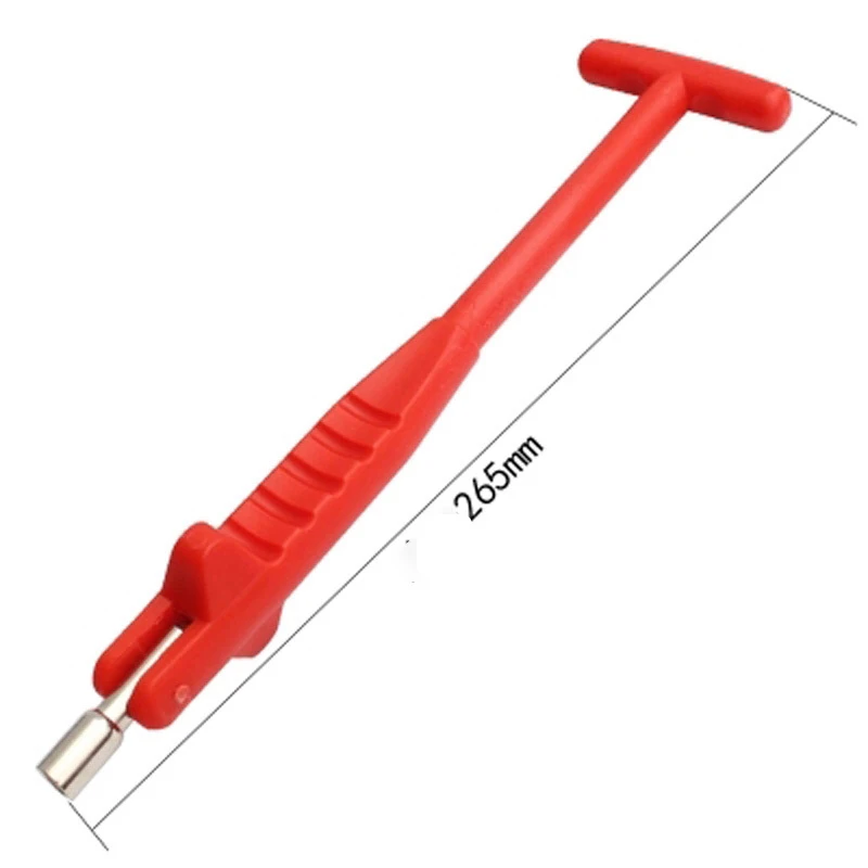 Red Plastic Handle Cheng-store Auto Valve Stem Puller/Installer Tool Car Tire Repair Install Changer Tool 