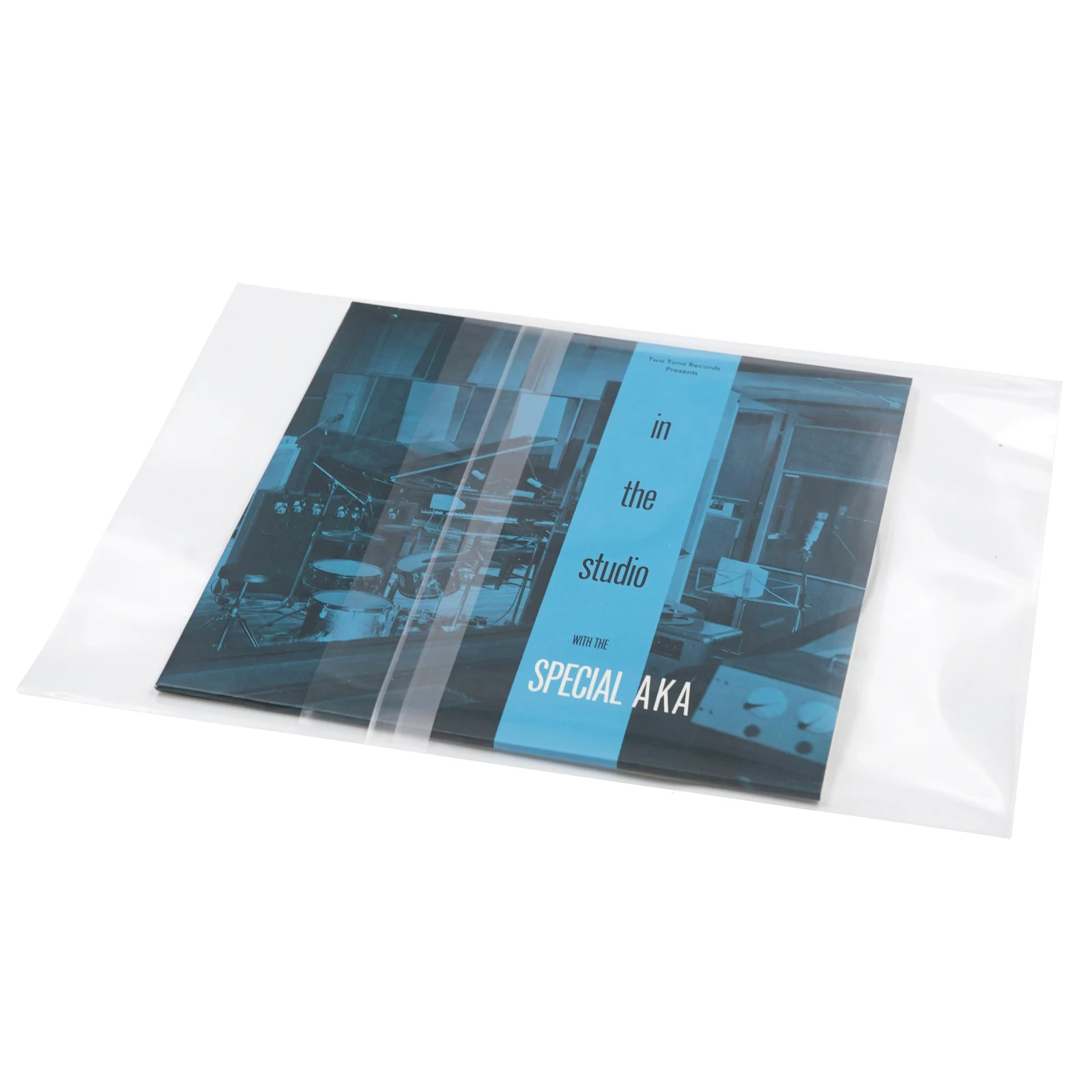 50PCS 재밀봉 가능한 4.7 Mil 미니 LP SHM-CD 미니 LP SHM-CD 보호 슬리브 용 플라스틱 외부 슬리브 14.3x14.5cm