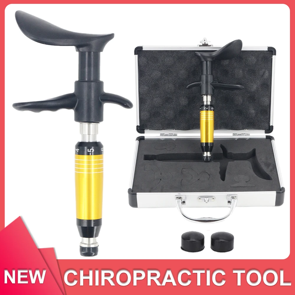 

Chiropractic Adjusting Tool New Manual Activation Therapy New Spine Correction Tools Spinal Adjustment 6 Levels 300N Massage Gun