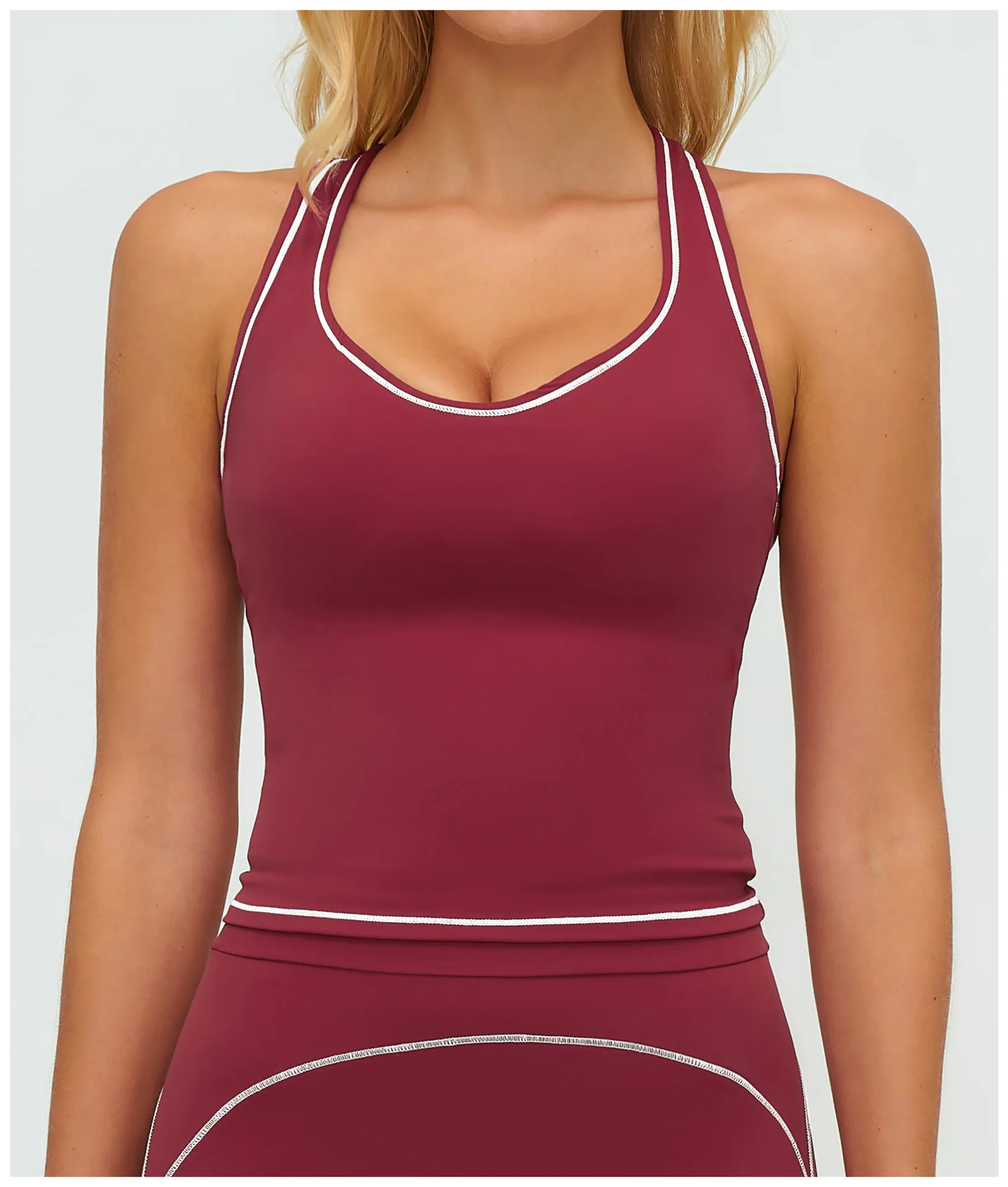 Débardeur Sport Femme avec Soutien-Gorge Intégré