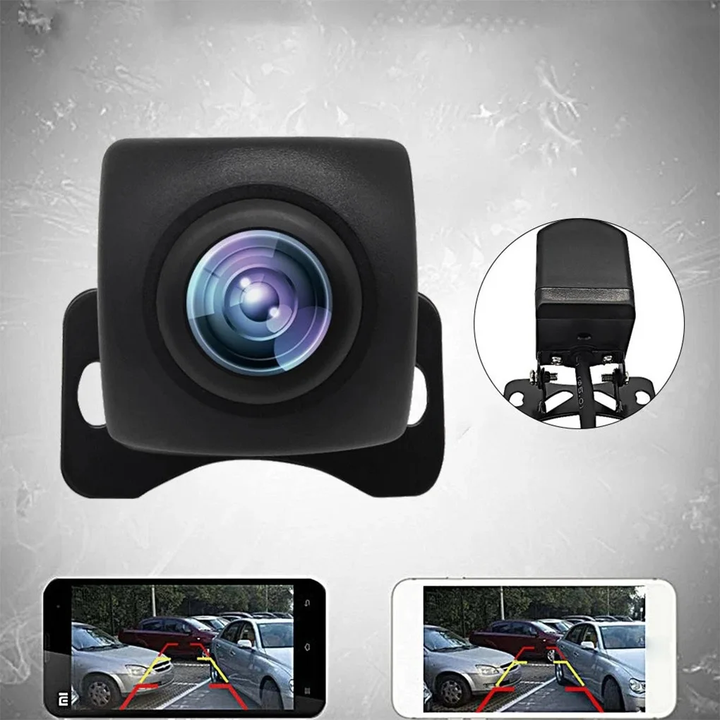 Car Rear View Camera Waterproof WIFI 170 Degree WiFi Reversing Camera Dash Cam HD Night Vision Mini for iPhone Android 12V Cars