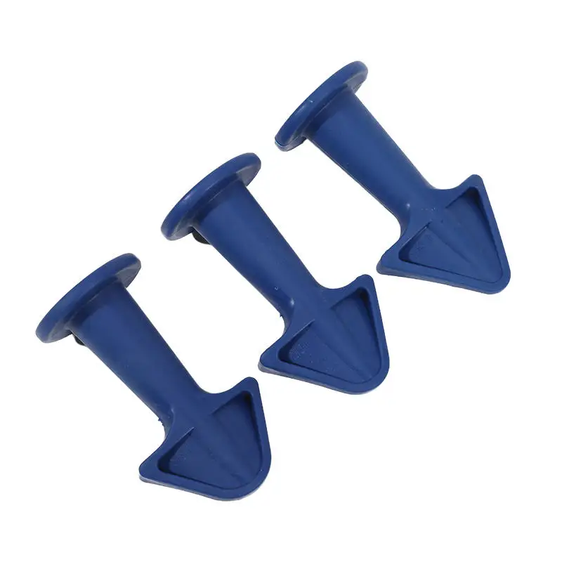 3Pcs Caulk Düse Applikator Silikon Abdichten Werkzeuge Dichtstoff Finishing Mörtel Kit Schaber Boden Reinigung Fliesen Schmutz Spachtel – Detail 14