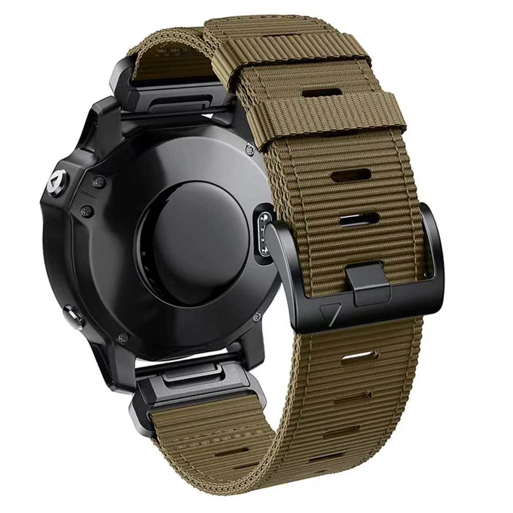Versatile QuickFit Nylon Sports Bracelet, 22mm-26mm Strap