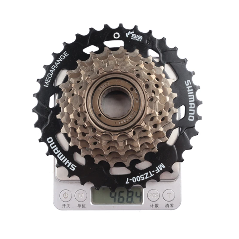 Bicycle Cassette Shimano Freewheel MF-TZ500 7 Speed 14-28T/14-34T For MTB Cycling Update From TZ21
