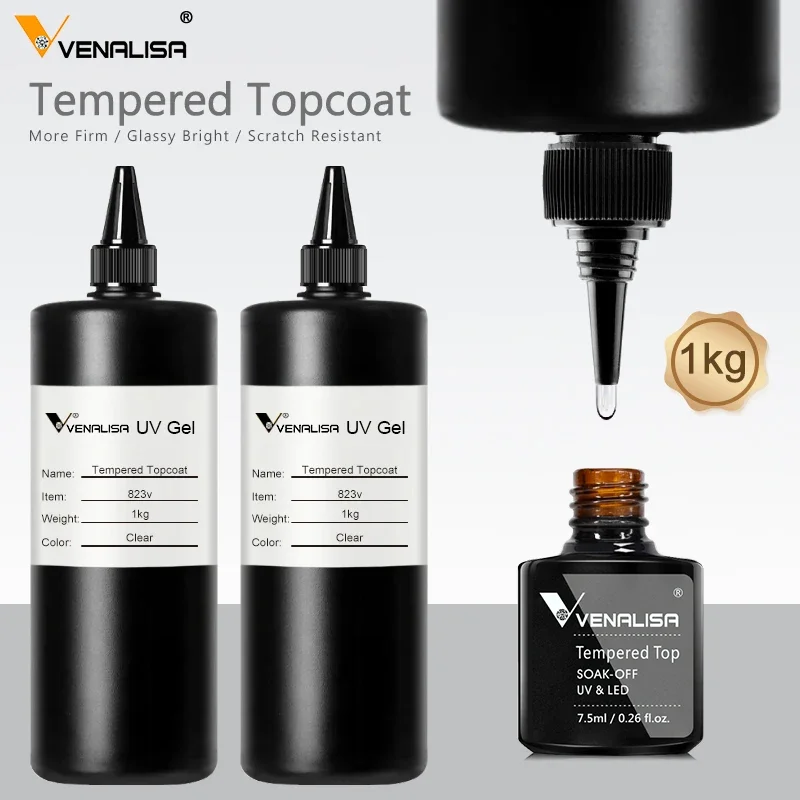 #809 Super Quality 1KG No Wipe Top Coat Primer Base Coat UV Gel Soak Off Nail Supplier China Factory Gel Polish For Nail Art 4