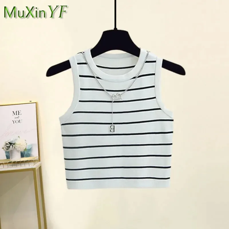Women's 2024 Summer New Casual Denim Wide Leg Pants Matching Set Korean Elegant Sunscreen Shirt+Tank Top+Jeans Three Piece Suit