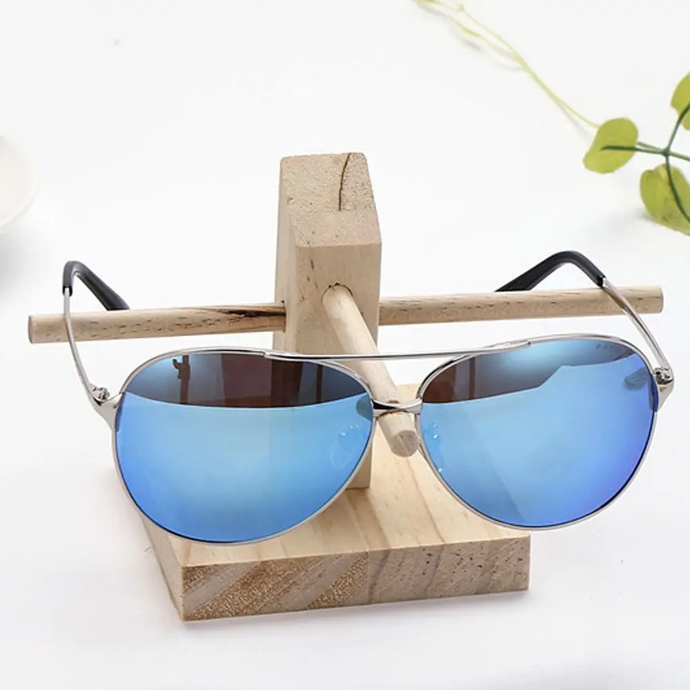 Multi-layer Wooden Sunglasses Display Stand For Women's Glasses_voghion.com