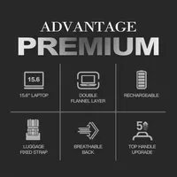 BOPAI Wholesale Business Travel Men Usb Charging Notebook Backpack Custom 15.6 Inch Laptop Back Bag 2