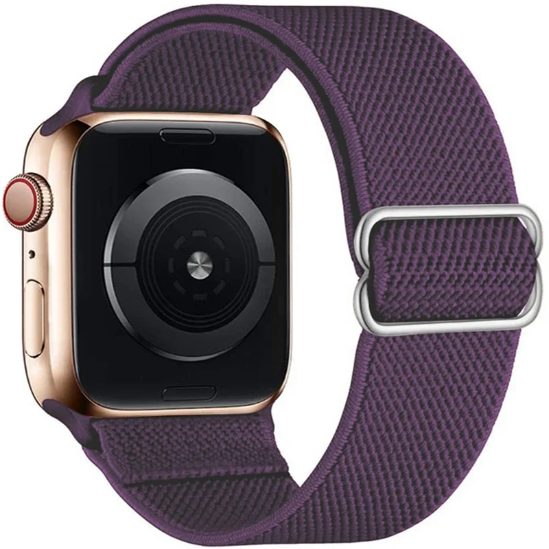 Elastic Braided Nylon Strap