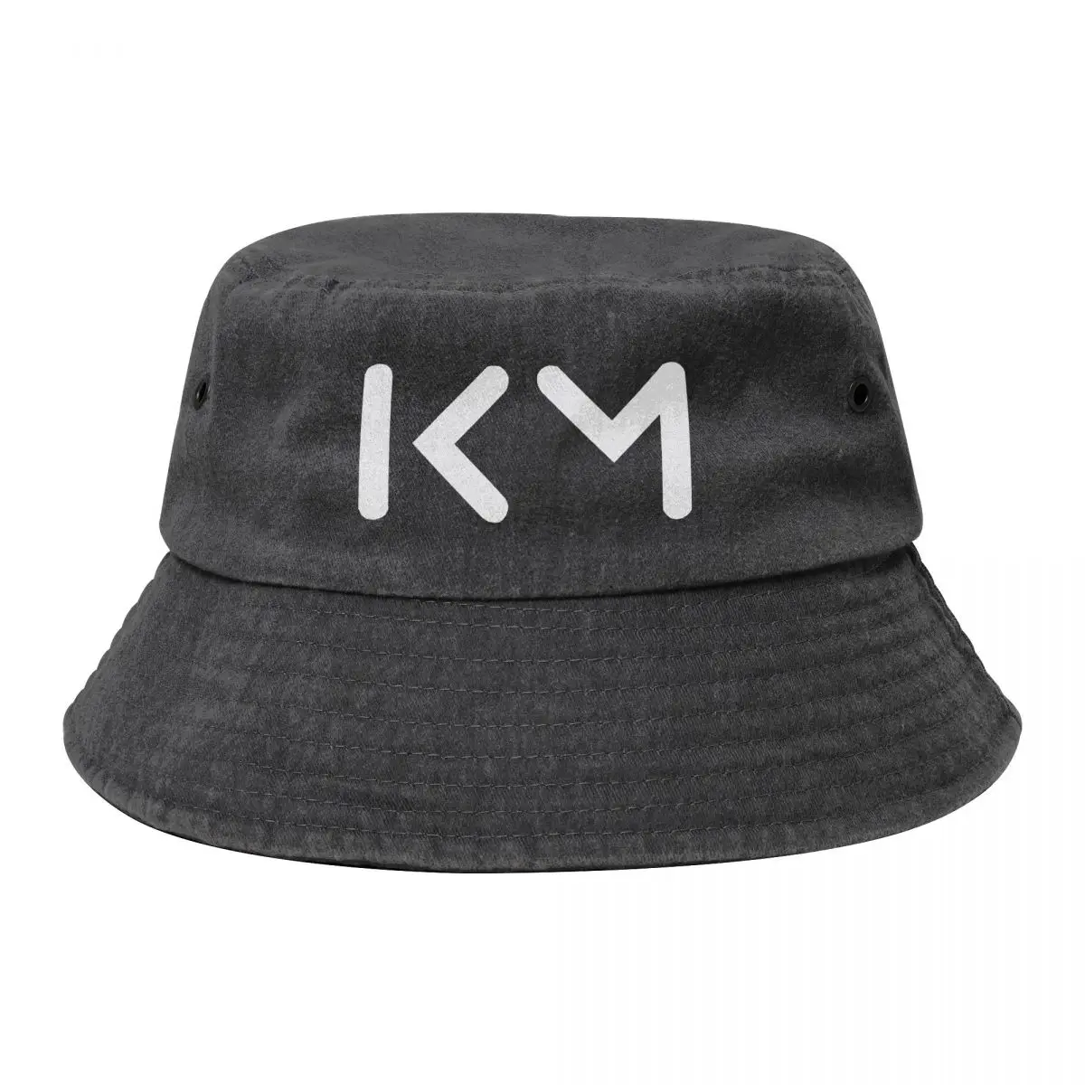

KM Mbappe Cowboy Denim Fisherman Hat With Printing