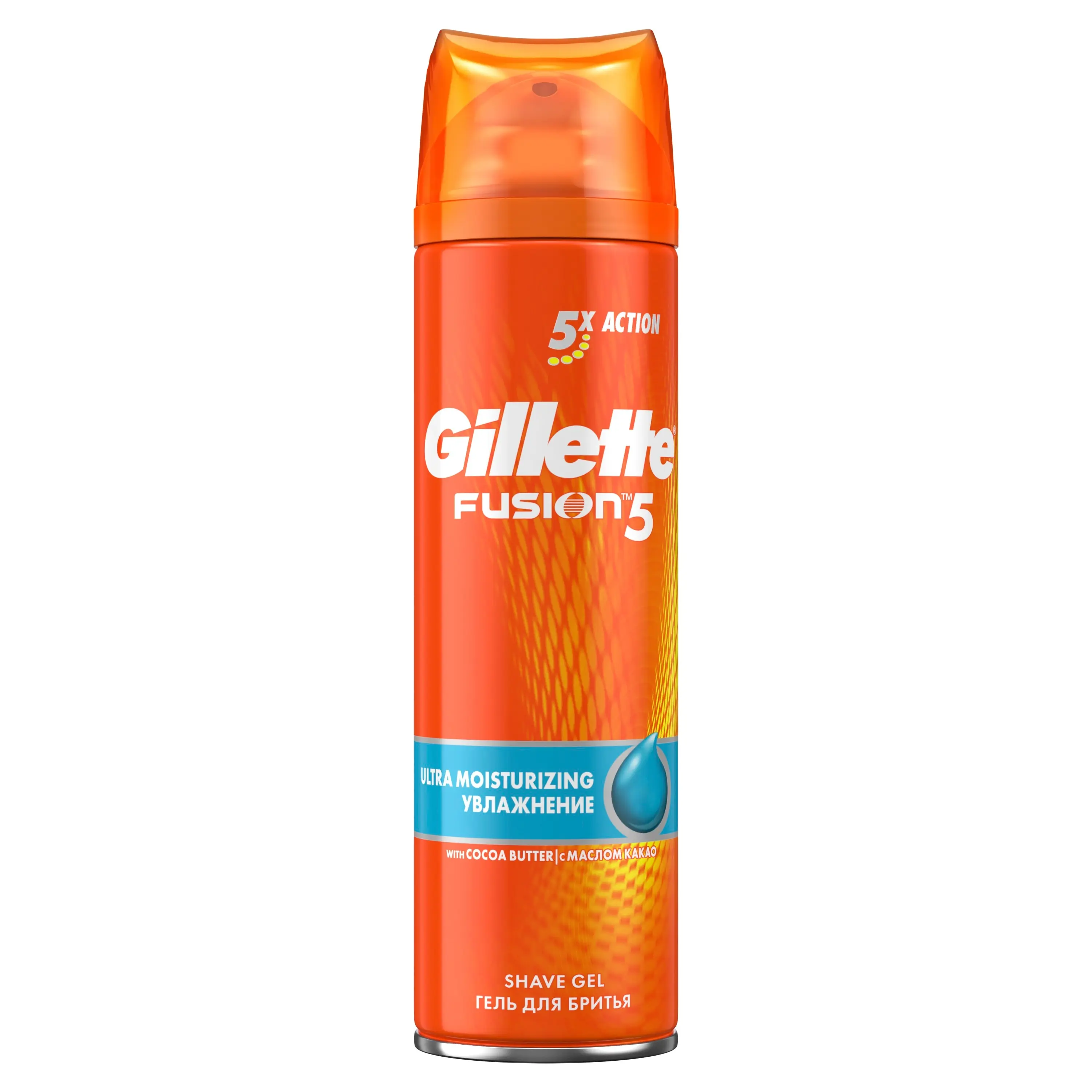 Гель для бритья Gillette Fusion Увлажняющий 200 мл | Красота и здоровье