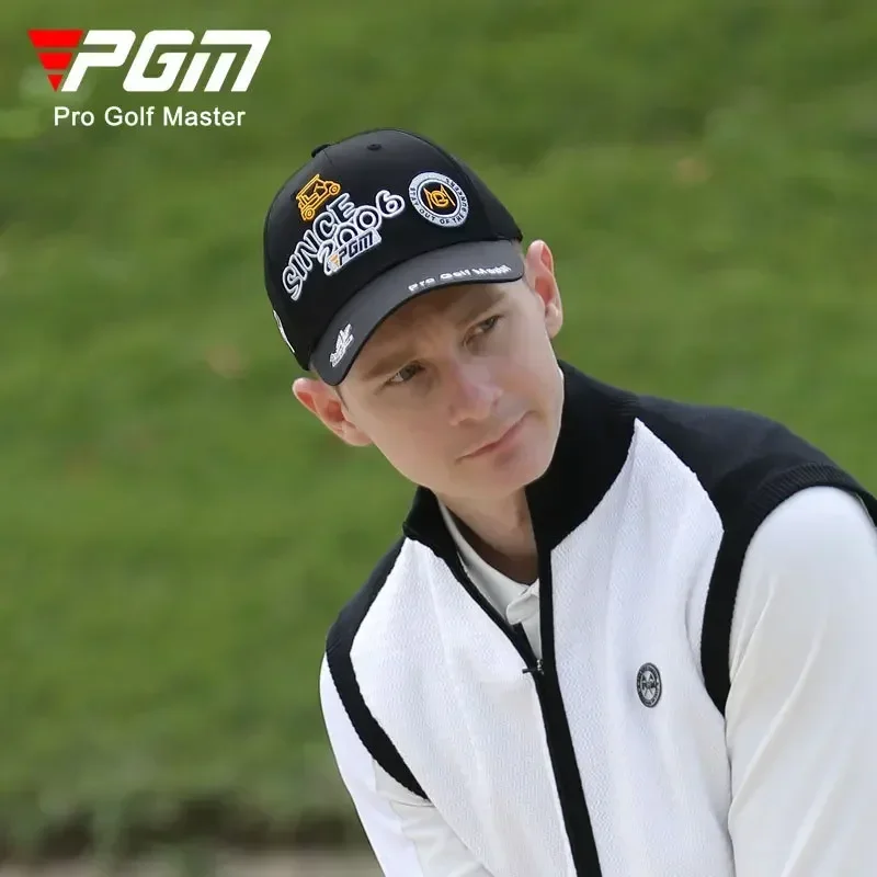 PGM Men's Golf Hat Breathable Fast Drying Sun Hats Sunshade Sunscreen Fashion Embroidery MZ043