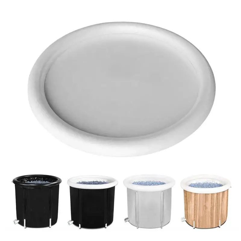 Baignoire Portative Adulte Couvercle De Bain De Glace U2013 Couvercle Plongeant Froid Pour Bain Baignoire 80 Cm Avec Couvercle