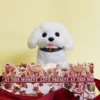 Plush Puppy, Electronic Interactive Toy Walking, Barking, Wagging Tail, Stretching Puppy Children's Gift (Teddy Dog) Christmas 6