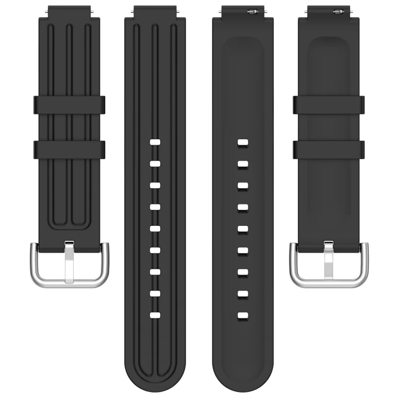 Silicone Soft Sports Bracelet Wristband - Adjustable & Breathable Strap