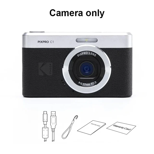 NEW KODAK PIXPRO C1 Digital Camera All-in-one 13MP Sensor, 26mm