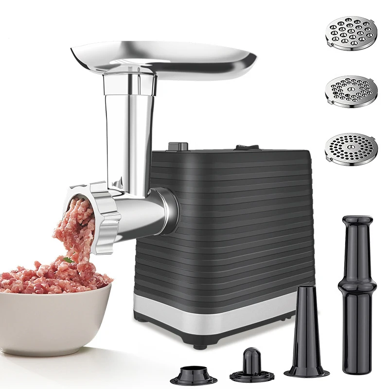Electric Meat Grinder For Household Multi-Function Automatic Small Stainless Steel Ground Meat Filling Machine