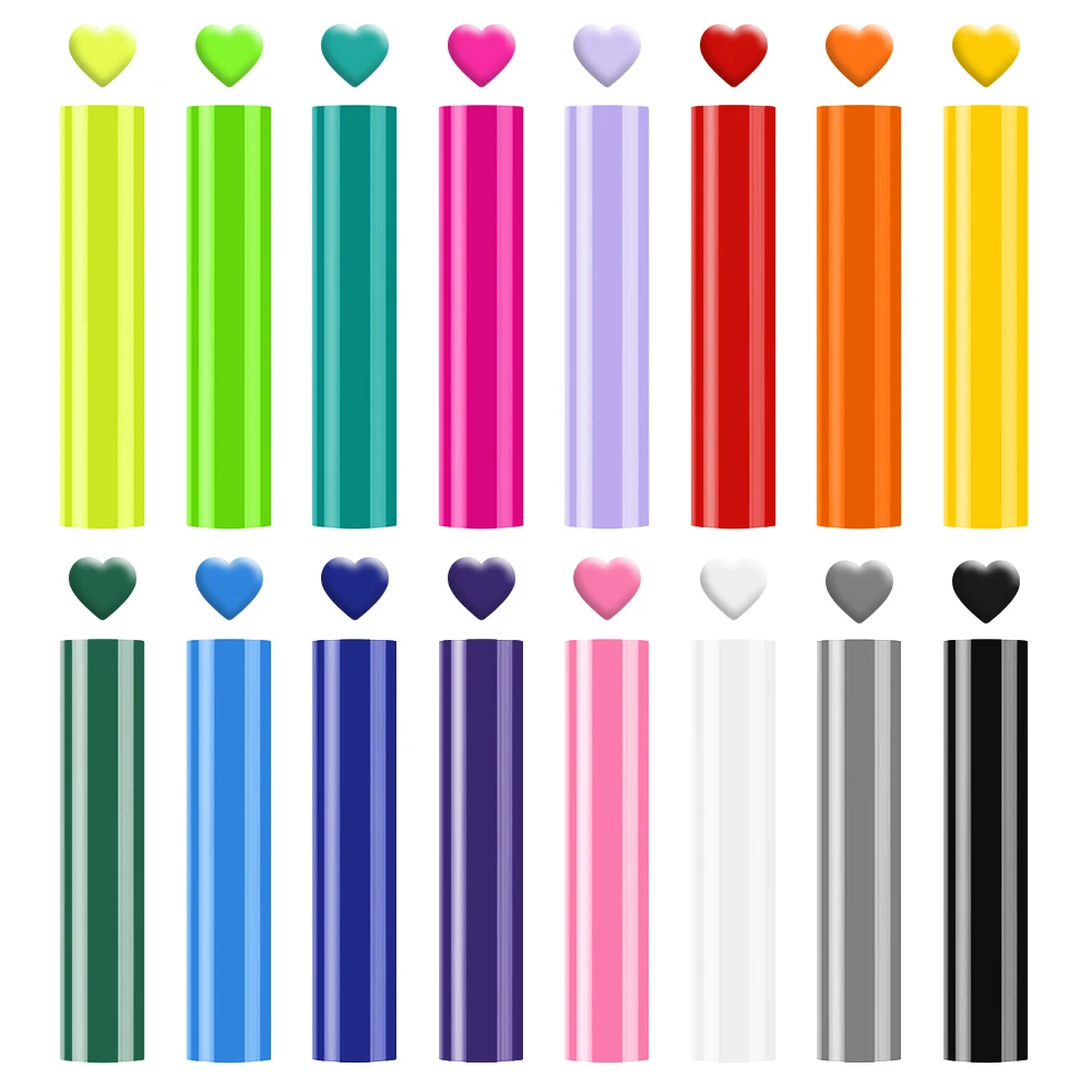 Enhanced 3D Puff Heat Transfer Vinyl - Vibrant Raised Effect