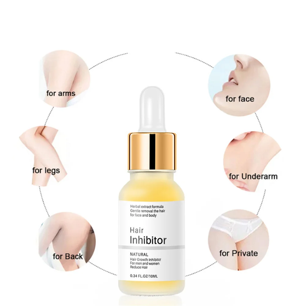 Gentle and painless hair removal Continuous suppression serum, painless removal agent legs, arms, growth inhibitors, hair_voghion.com