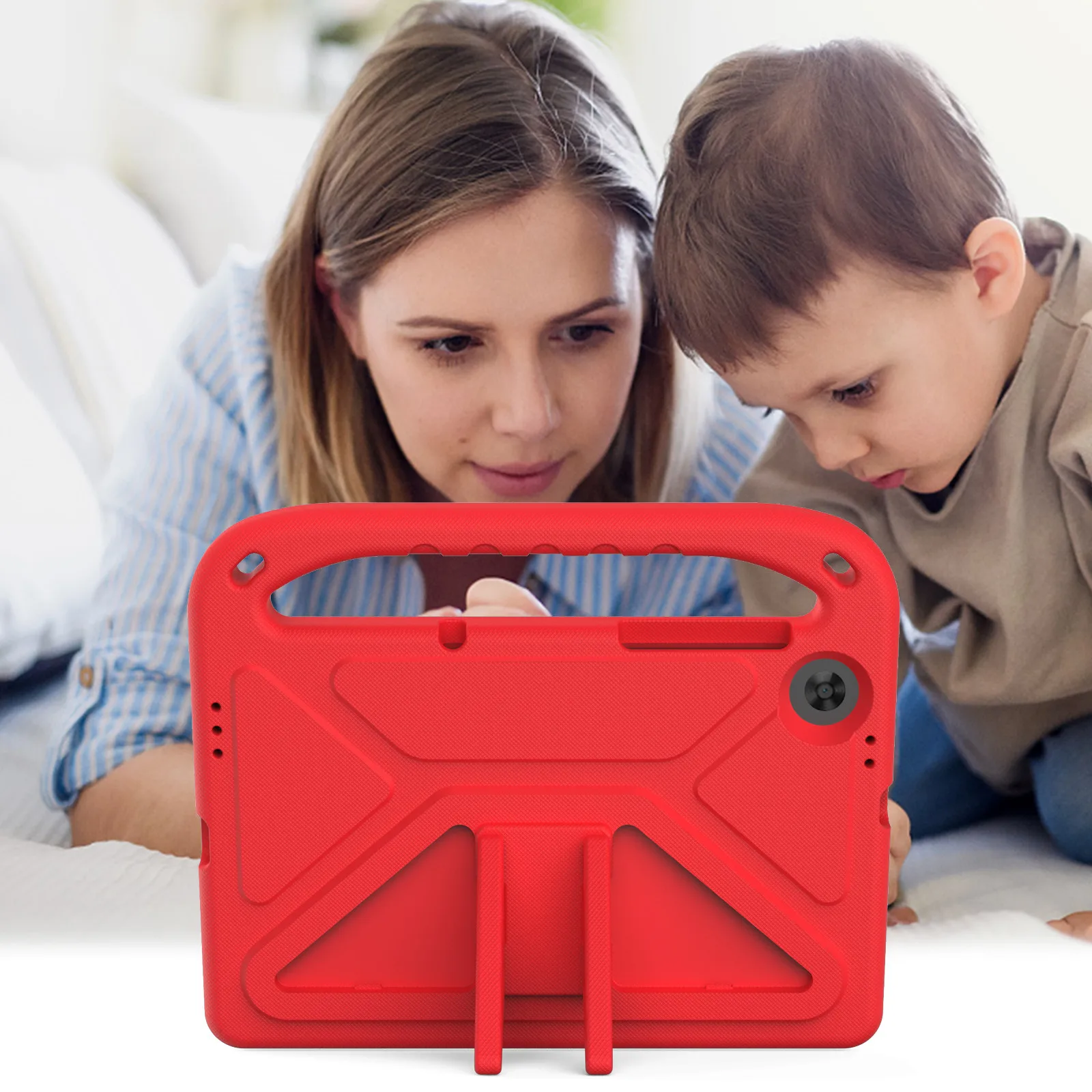 For Tablet Lenovo Tab M10 TB-X606/X605/X505/X705/X306 M8 TB-8505 Case Hand-held Soft Drop-proof Kids EVA Holder Cover Funda