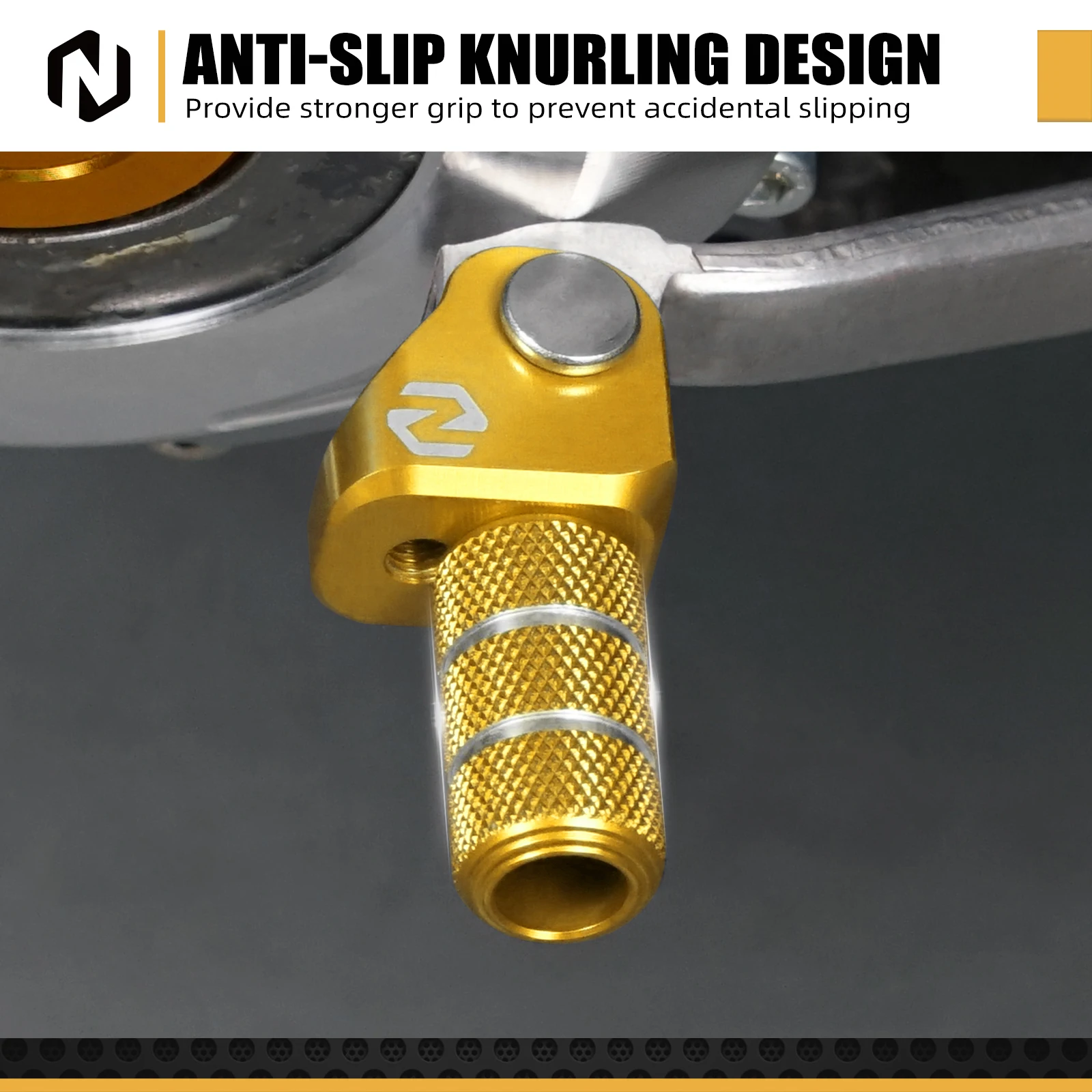 Für Suzuki DR-Z400S 2000-2024 Klapp Hinten Bremspedal Schritt Schalthebel Spitze DRZ400 DRZ400E DRZ400SM DR-Z400 E S SM 2023 – Detail 17