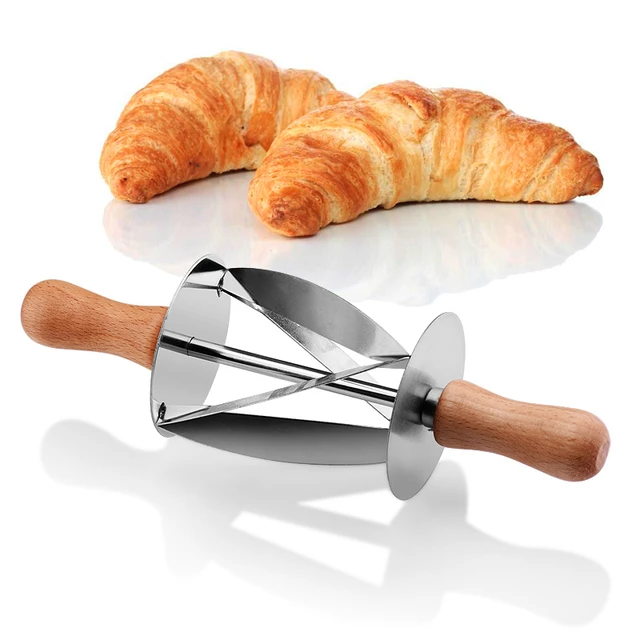 Dropship 1 X Rubber Handle Non-slip Stainless Steel Pastry Dough