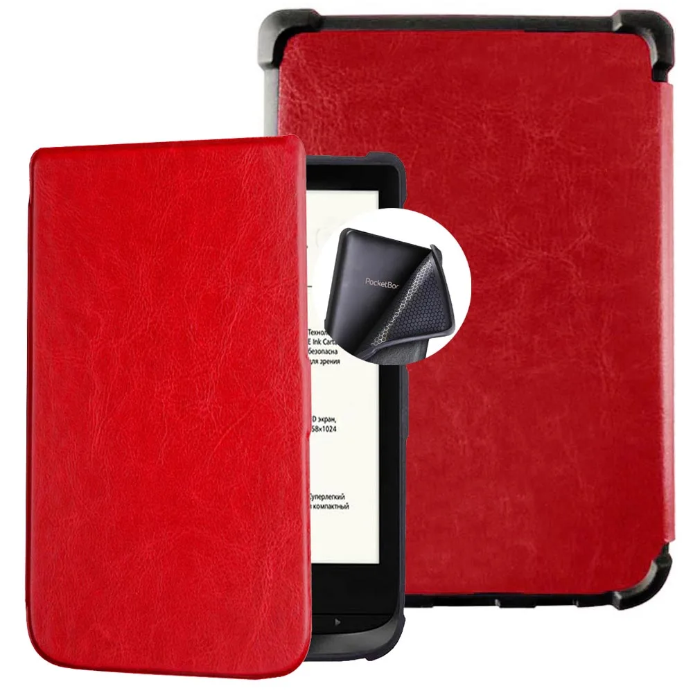 Copertina Del Libro Ultra Sottile Per Pocketbook 606/628/633 Custodia Morbida Ereader Adatta Anche Per Pocket Book 633 Colori/Basic 4/Touch Lux 5 Skin