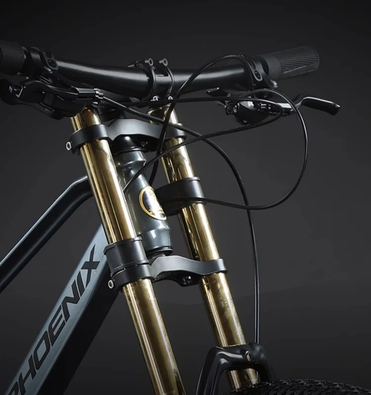 27.5 Inch Mountain Bike Soft Tail MTB Bikes Magnesium Alloy Frame Double Shoulder Fork 27/30 Speed Framework Ourtdoor Cycling