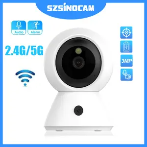 szsinocam 2K PTZ Caméra Surveillance WiFi Extérieure sans Fil Solaire