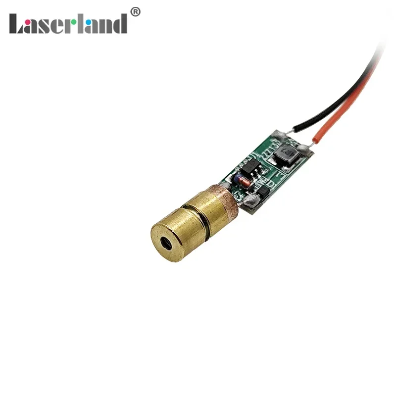 0611 Small Volume 515nm Green Dot Laser Generator Module 5mW 5V