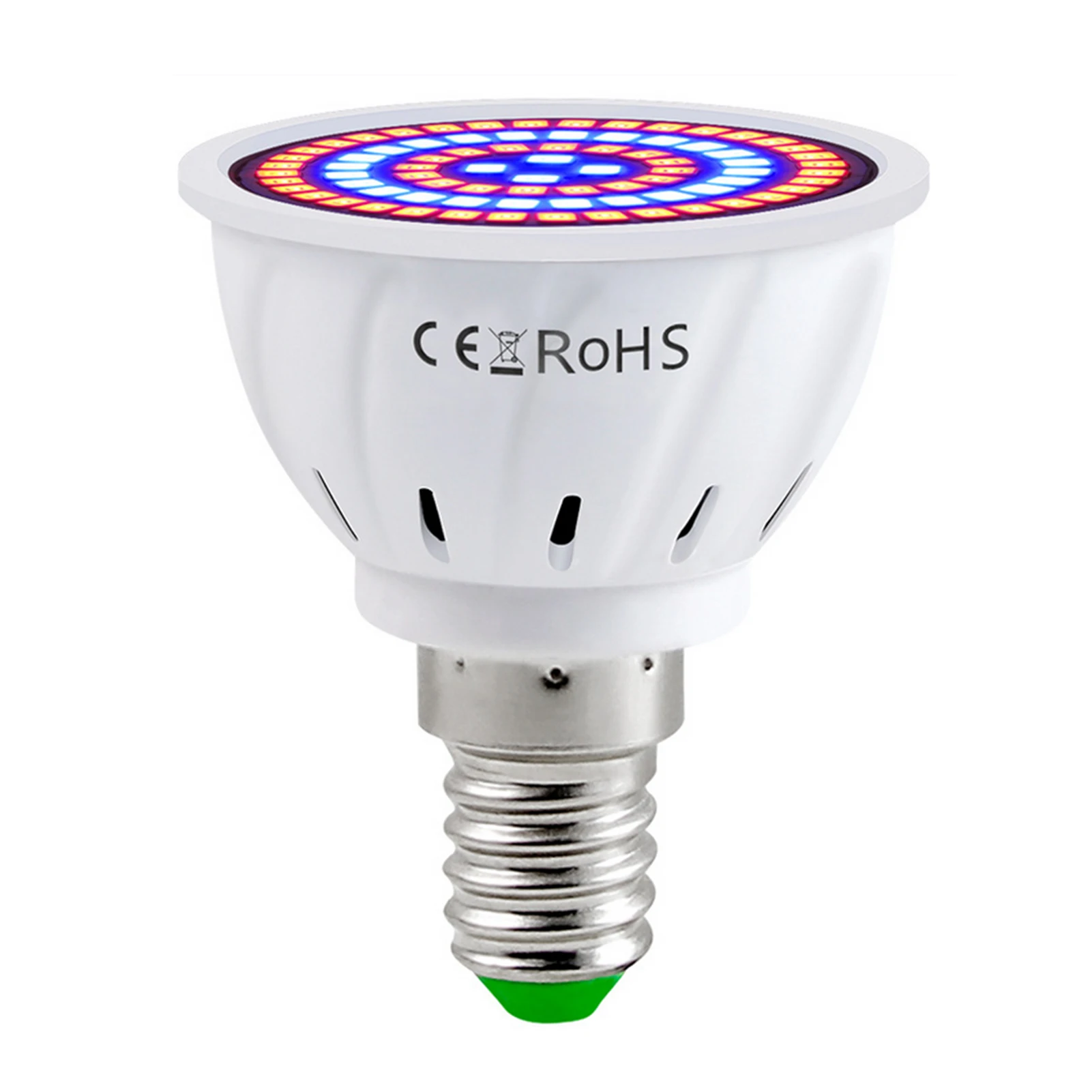 전구 스펙트럼 식물 빨간색 LED 실내 LED 성장 및 식물 모종 램프 E14/E27 조명 (220V) 파란색 수경 재배