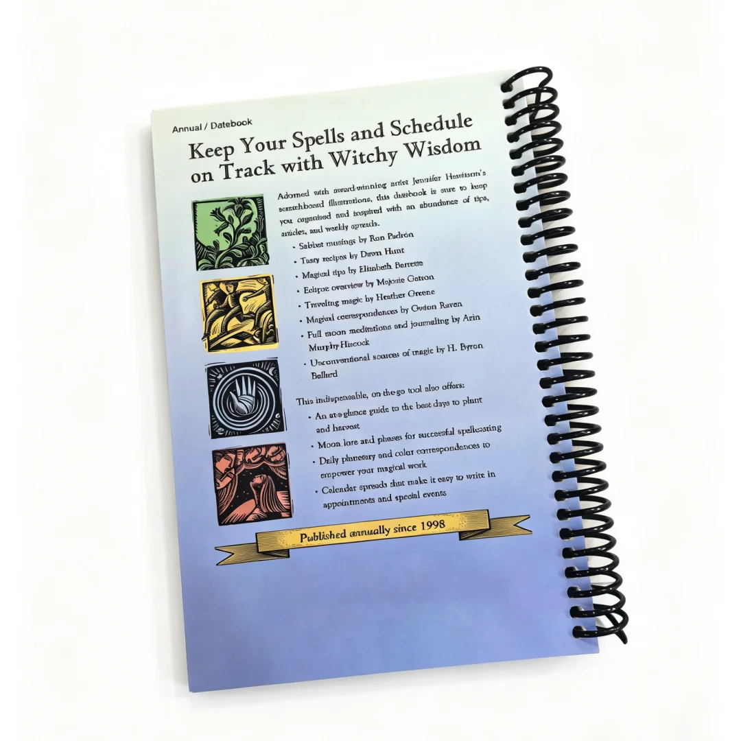 Enchanted 2027 Witches Datebook: Astrological Planner with Spells, Rituals, Moon Phases & Magical Tips