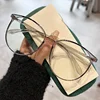 Ultra Light Myopia Glasses Frosted Large Frame Anti Blue Light Myopia Glasses 0 To -4.0 Resin Eyeglass Lenses 1