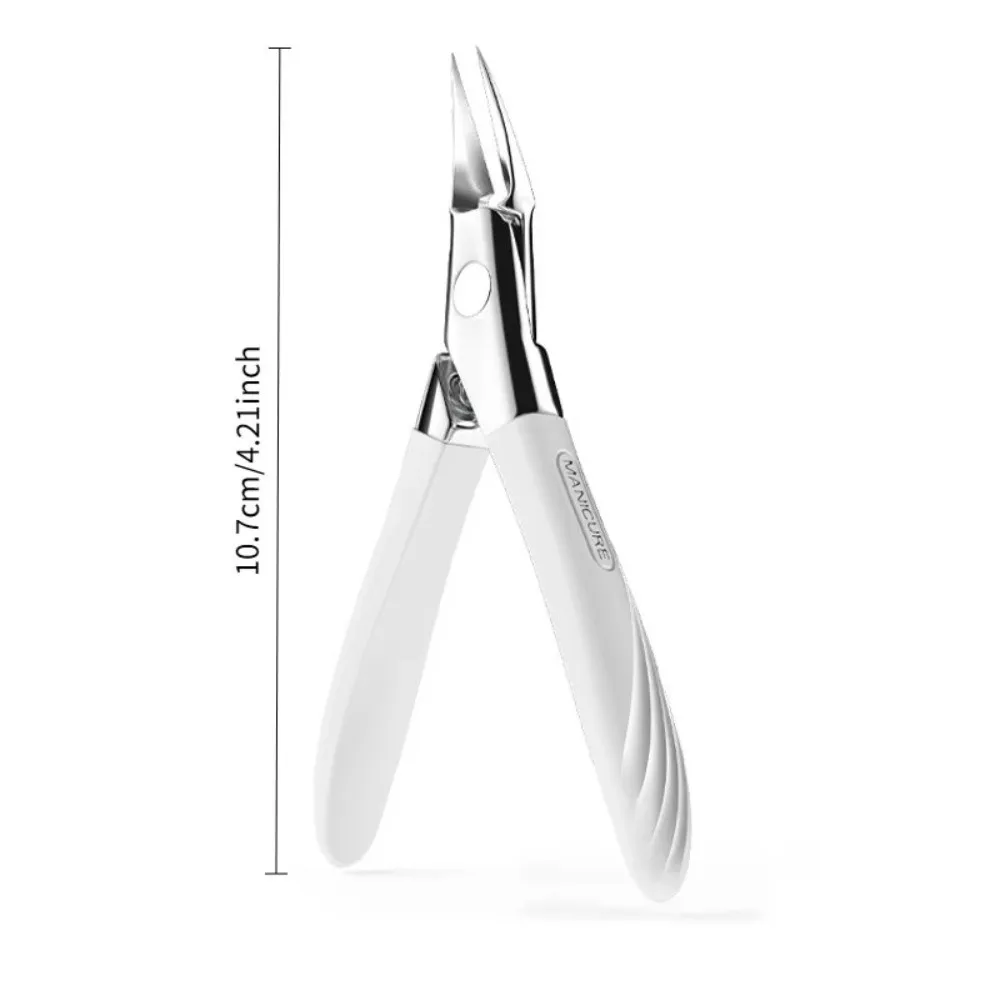 Large Jaw Toenail Clippers Anti-Splash Slanted Design Nail Clippers Stainless Steel Thick Nails Ingrown Nails Trimmer