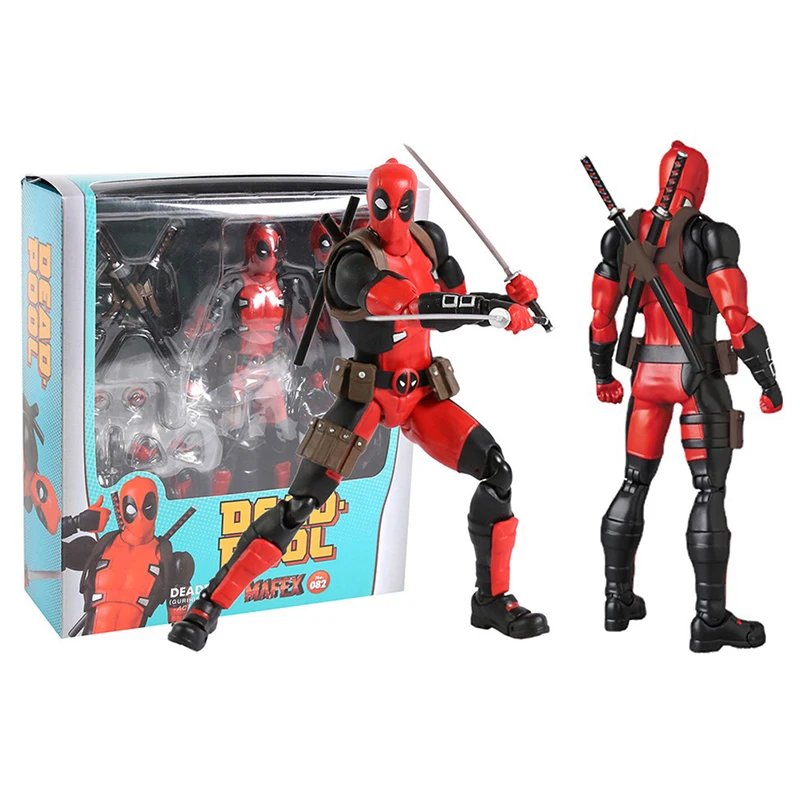 Marvel The Avengers Deadpool Figure 2.0 PVC Spiderman Action Figures Figure  Collection Model Kids Gift Toys 15cm - AliExpress