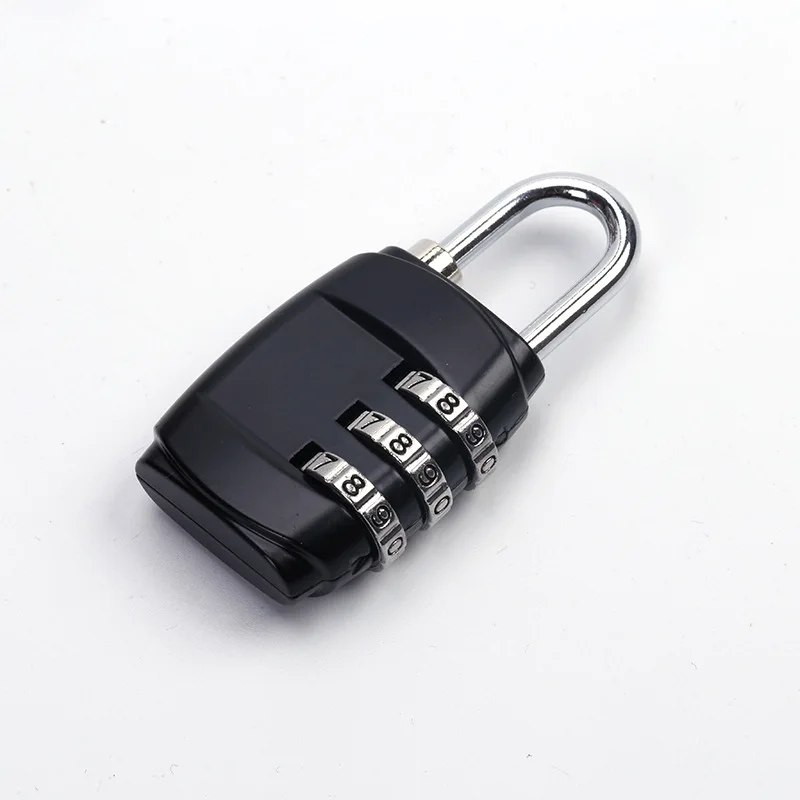 Padlock Locks 3 Mini Lock Padlock Safe Combination Code Luggage