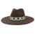 Ins2023 new big brim fedora hat suede 10cm brim hat for men and women love rubber band hat with sunshade sombrero hombre 15