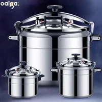 Autocuiseur Commercial 50L épaissi grande capacité cuisinière à Induction à gaz universel antidéflagrant autocuiseur domestique 1