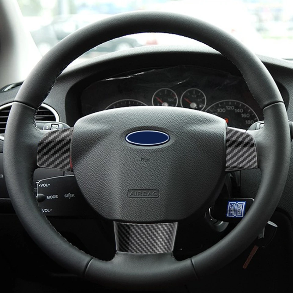 K di Rivestimento in Fibra di Carbonio per Pannello di Controllo Centrale Ford Fiesta 2011-2019, Accessori Decorativi per Interni Auto  34